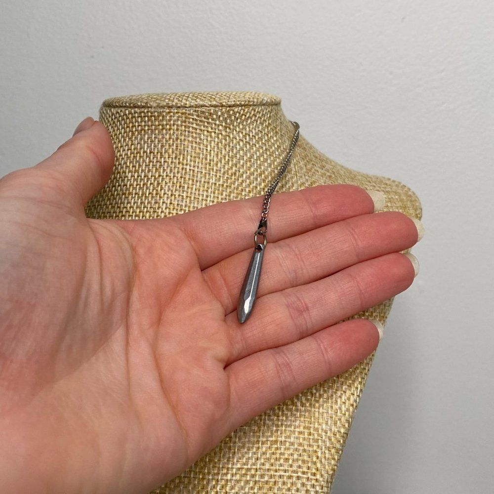 VINTAGE Small Silver Bullet Chain - Picture 3 of 4